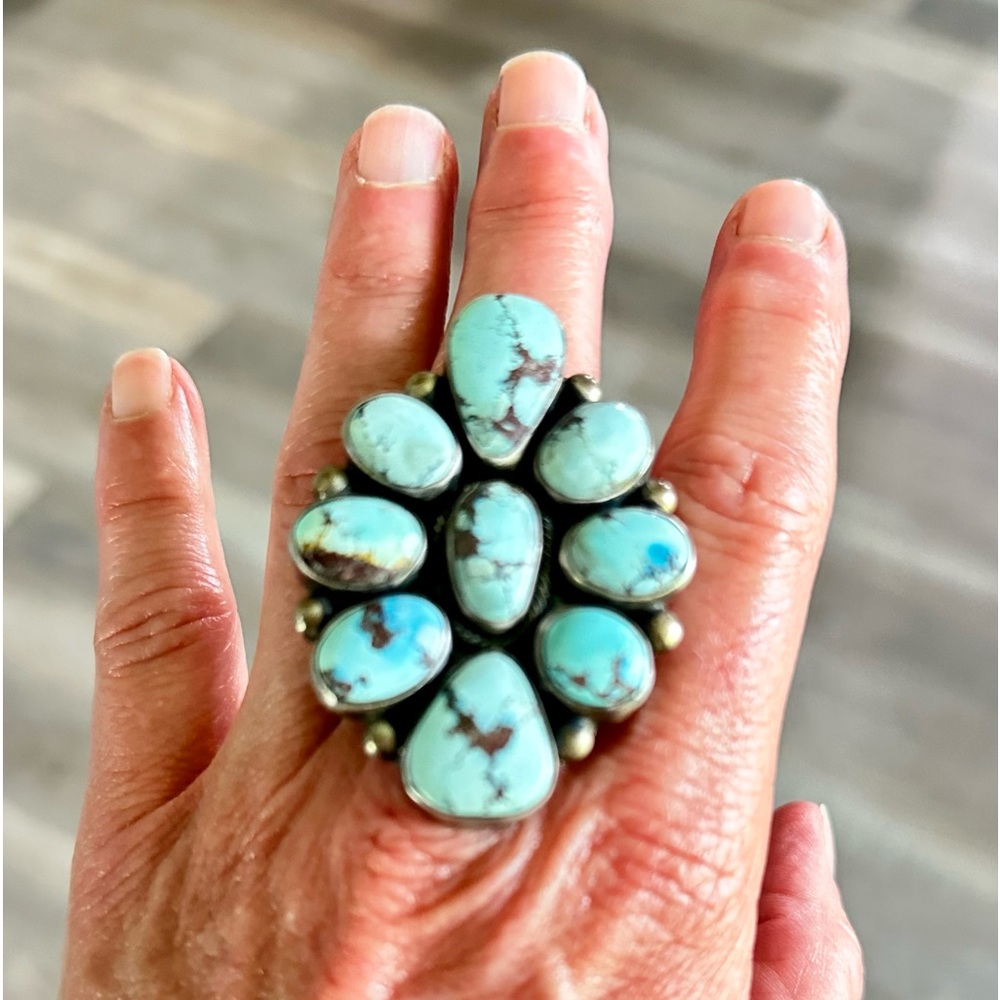 Sonoran Gold Turquoise sterling Silver ring